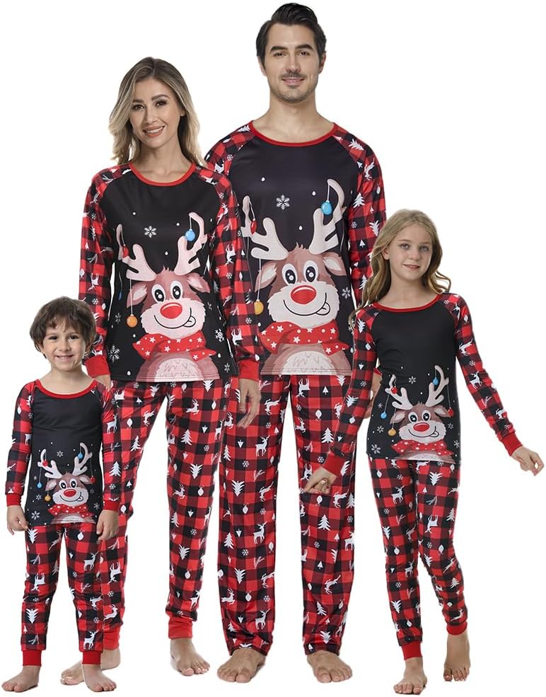 Family Matching Christmas Pyjamas Set 