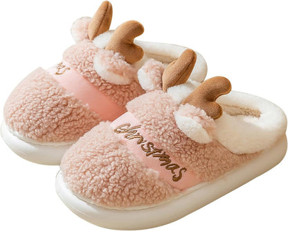 Christmas Fluffy, Warm and Cozy Slippers for Women and Men 